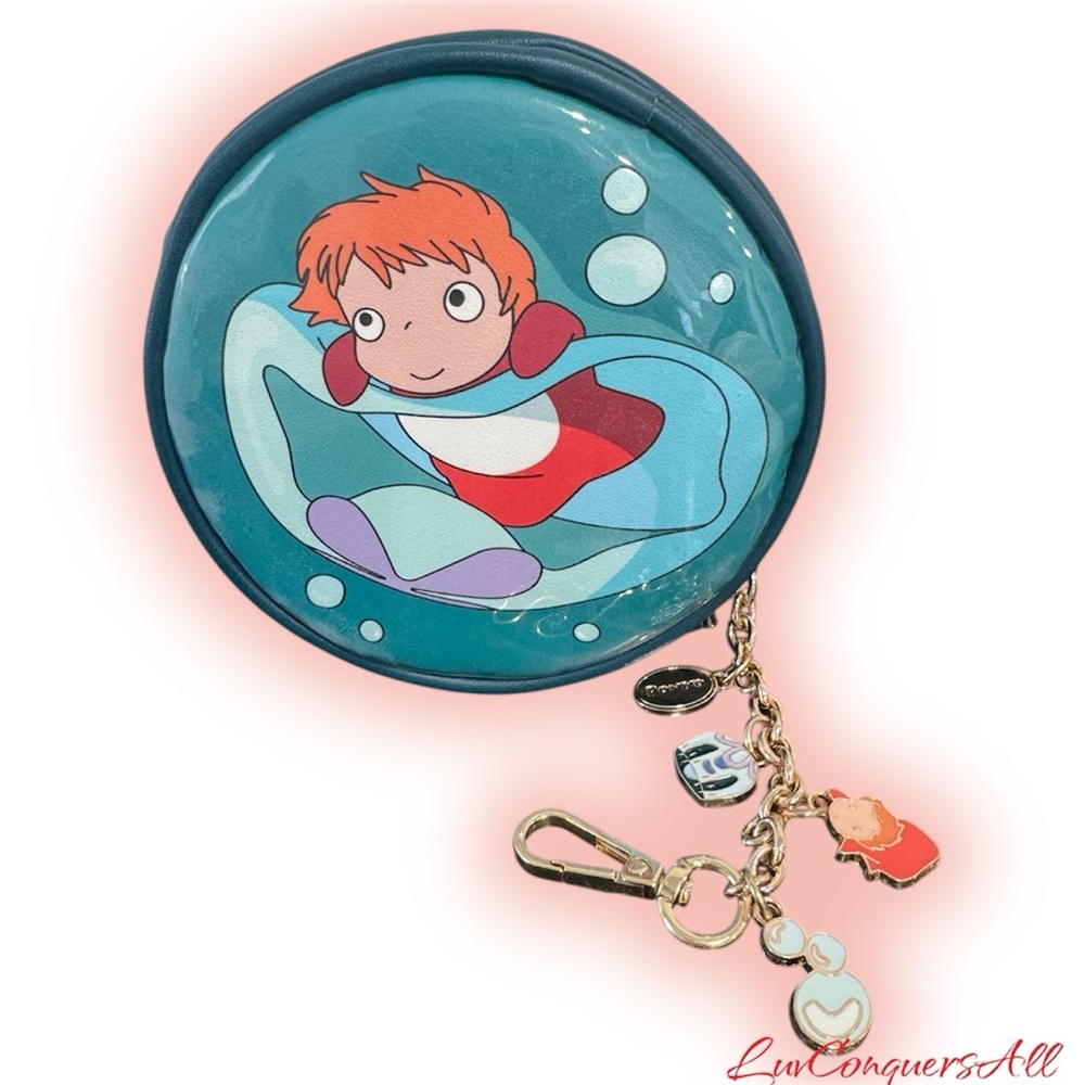 Studio Ghibli Ponyo Bubble Portrait Coin Purse